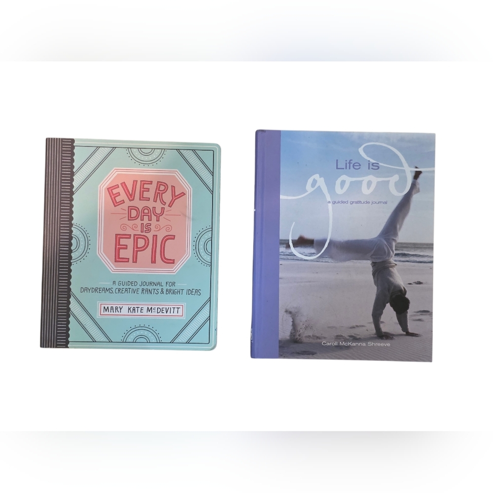 Guided Gratitude & Every Day Is Epic Journals Set Of 2 NWOT